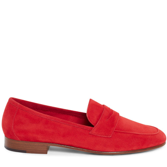Suede Classic Loafer - Flamma