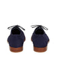 Suede Classic Oxford - Blu - Mansur Gavriel. Designed in NYC, made in Italy.