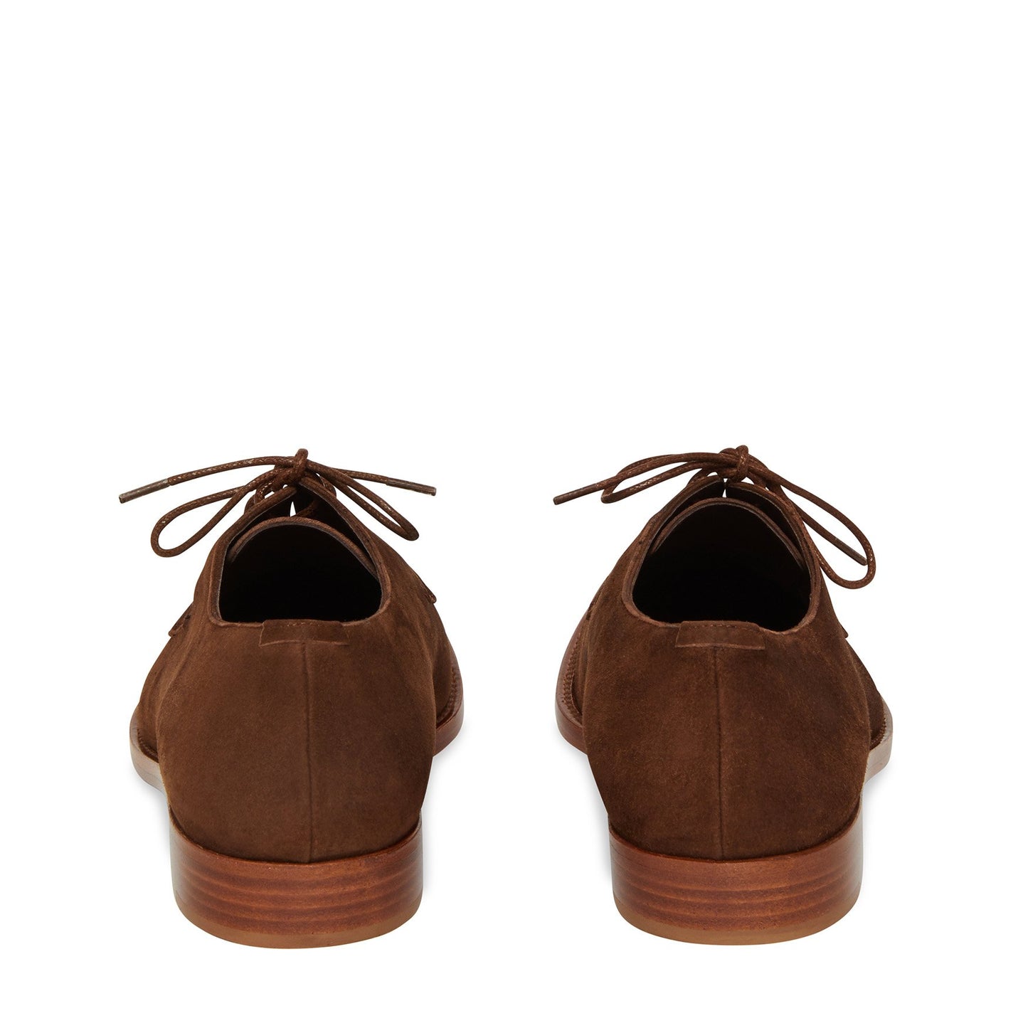 Suede Classic Oxford - Chocolate - Mansur Gavriel. Designed in NYC, made in Italy.