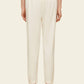Silk Elastic Pant - Cream - Mansur Gavriel. Designed in NYC, made in Italy.