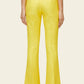 Linen Flare Pant - Sun - Mansur Gavriel. Designed in NYC, made in Italy.