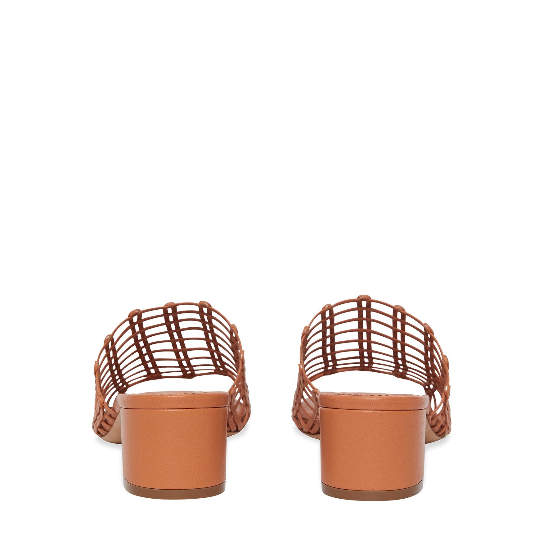 Lamb Grid Mule - Cammello - Mansur Gavriel. Designed in NYC, made in Italy.