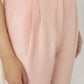 Taffeta High Waisted Pant - Blush
