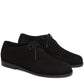 Suede Lace Up Oxford - Black - Mansur Gavriel. Designed in NYC, made in Italy.