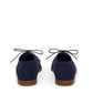 Suede Lace Up Oxford - Blu - Mansur Gavriel. Designed in NYC, made in Italy.