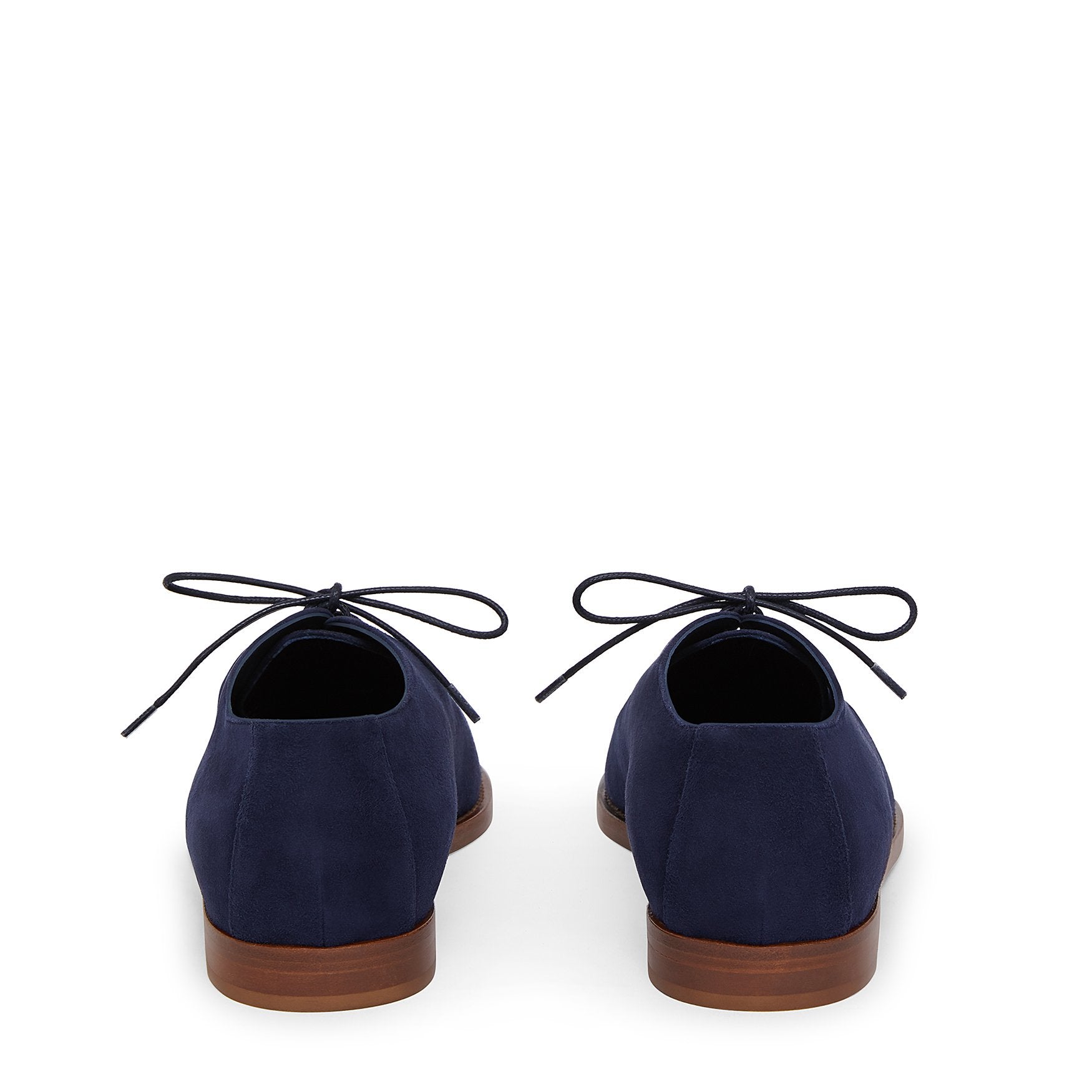 Suede Lace Up Oxford - Blu - Mansur Gavriel. Designed in NYC, made in Italy.