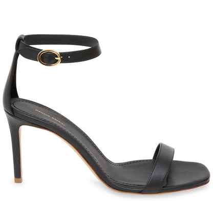 Lamb 90MM Ankle Strap Sandal - Black