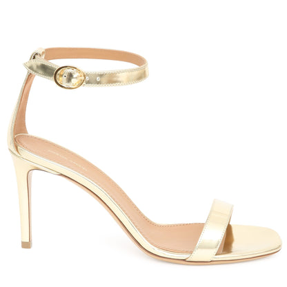 Lamb 90MM Ankle Strap Sandal - Gold