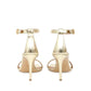Lamb 90MM Ankle Strap Sandal - Gold