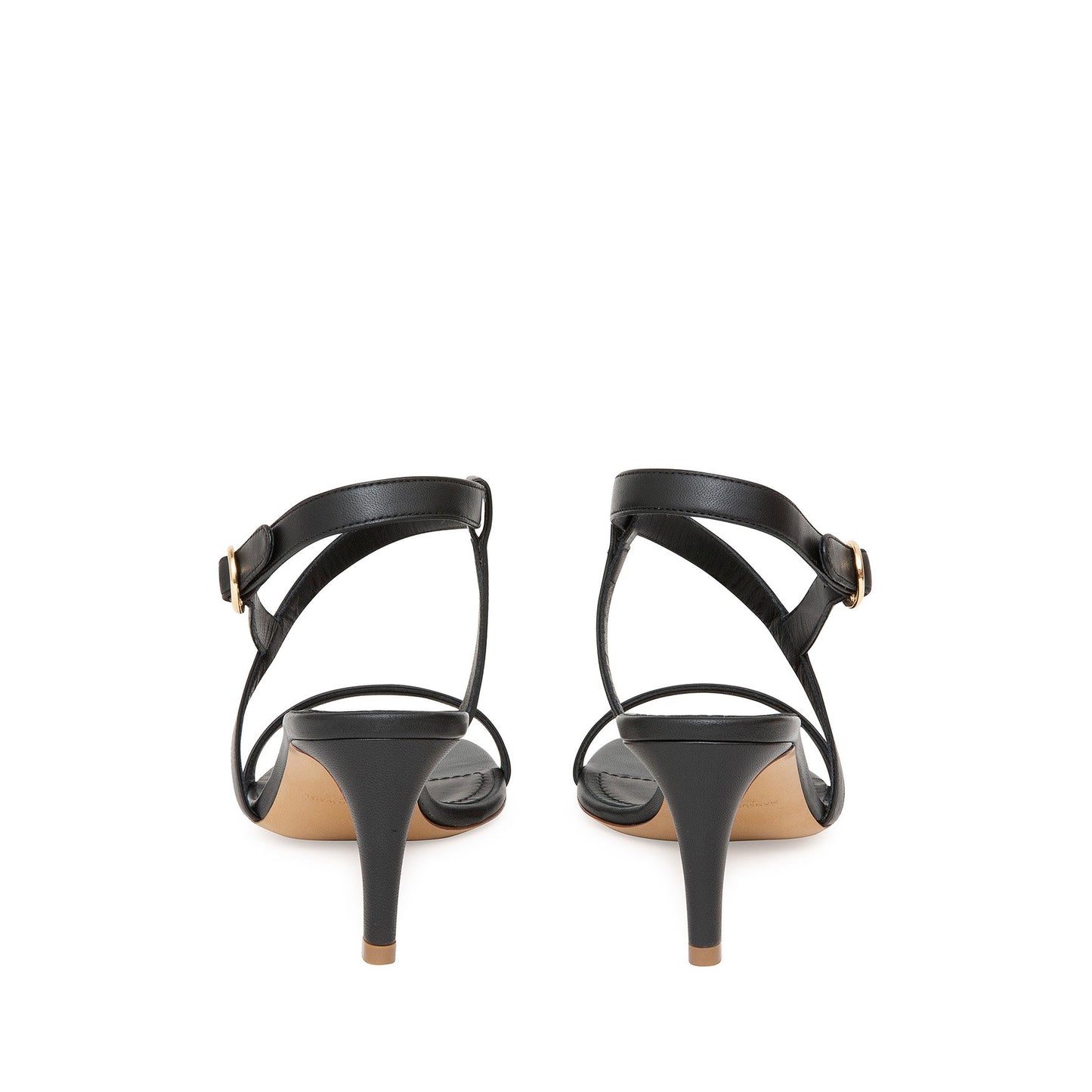Lamb Fino Crossover Sandal - Black
