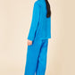 Silk Charmeuse Pajama Pant - Royal