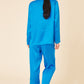 Silk Charmeuse Pajama Pant - Royal