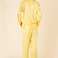 Silk Charmeuse Pajama Shirt - Sun