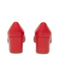 Lamb Square Toe Heel - Flamma