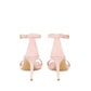 Suede 90MM Ankle Strap Sandal - Rosa