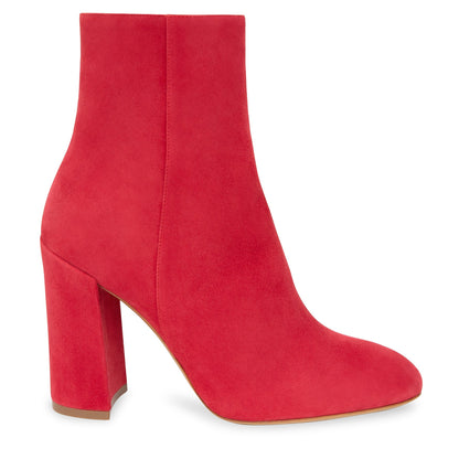 Suede 95MM Ankle Boot - Flamma