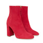Suede 95MM Ankle Boot - Flamma
