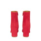 Suede 95MM Ankle Boot - Flamma