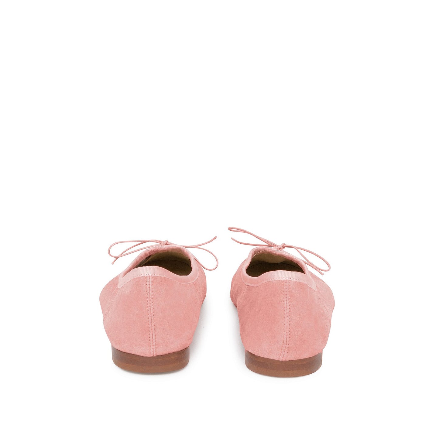 Suede Ballerina - Blush