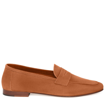 Suede Classic Loafer - Saddle
