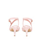 Suede Fino Crossover Sandal - Rosa