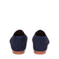 Suede Sock Loafer - Blu
