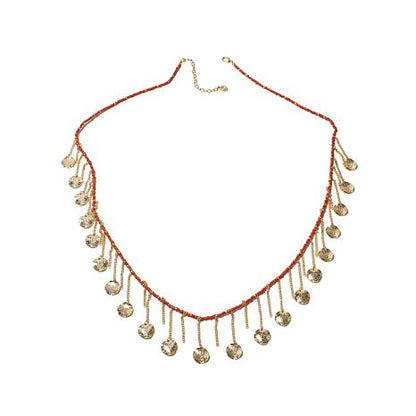 R.J. Graziano Disc and Bead 40" Layering Necklace